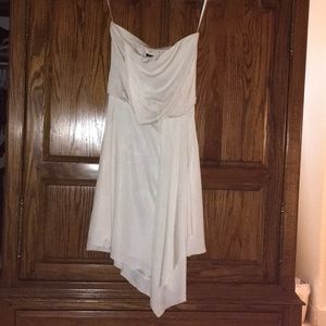 White casual summer dress